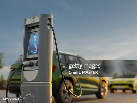 Electric car charging station Electric car charging station