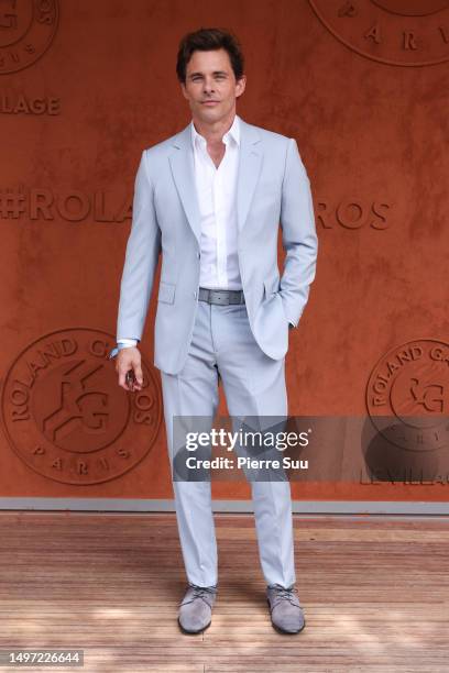 James Marsden attends the 2023 French Open at Roland Garros on June 09, 2023 in Paris, France.