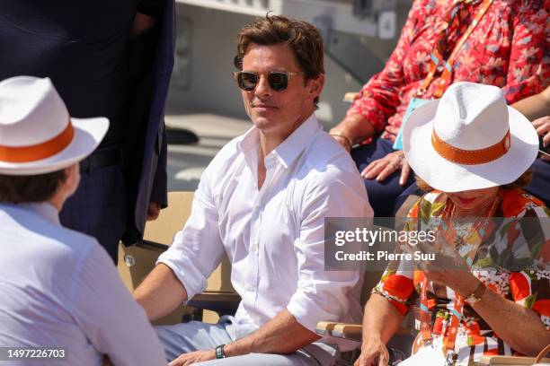 James Marsden attends the 2023 French Open at Roland Garros on June 09, 2023 in Paris, France.