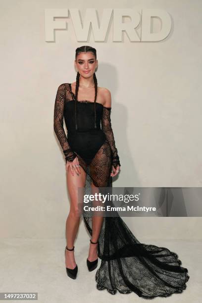 Dixie D'amelio attends FWRD Pop-Up Grand Opening, hosted by FWRD Creative Director, Kendall Jenner on June 08, 2023 in West Hollywood, California.