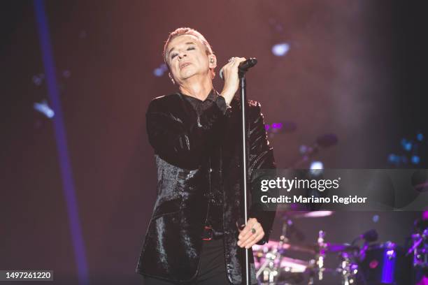 Dave Gahan of Depeche Mode performs in concert during day 2 of Primavera Sound Madrid 2023 on June 09, 2023 in Madrid, Spain.