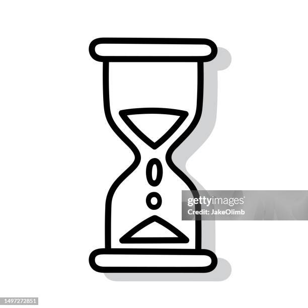 hourglass doodle 5 - voluptuous stock illustrations