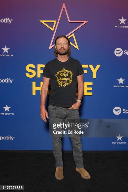 Dierks Bentley visits Spotify House during CMA Fest 2023 - Day 2 at Ole Red on June 09, 2023 in Nashville, Tennessee.