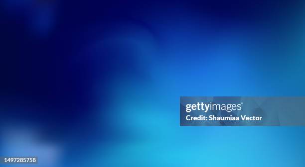 abstract dark blue blurred defocused gradient background - iridescent stock illustrations