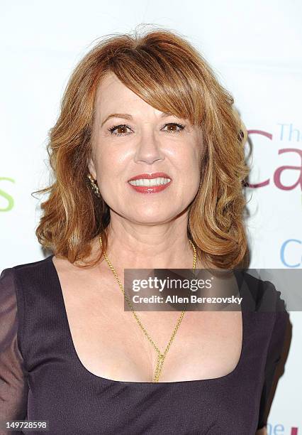 Actress Lee Purcell arrives at the 2012 California Women's Conference launch party at the Hotel Maya on August 2, 2012 in Long Beach, California.