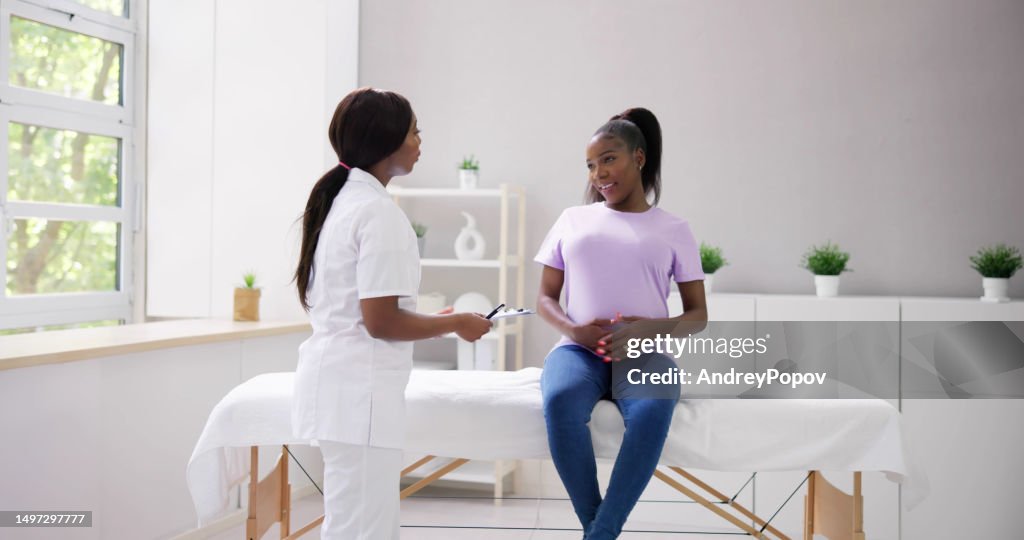 Couple IVF Fertility And Medical Doctor Checkup