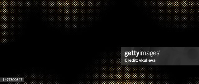 Wavy Pattern Backround Golden Wavy Halftone Gradient Background Frame Shining Comic Glitter ...