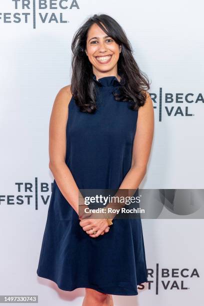 Razan Ghalayini attends the "Upsidedown" screening during the Shorts: It's All Relative - 2023 Tribeca Festival at AMC 19th Street on June 09, 2023...