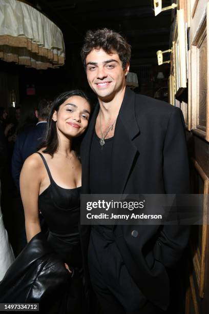 Rachel Zegler and Noah Centineo attend the CAA New York Party at Maxwell Social on June 09, 2023 in New York City.
