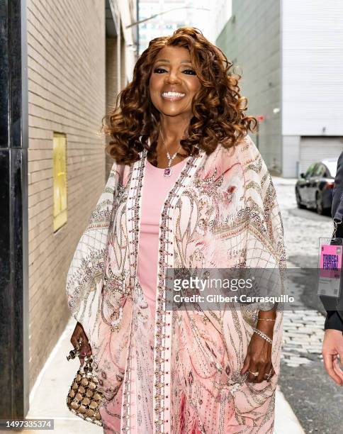 Gloria Gaynor is seen arriving to the screening of "Gloria Gaynor: I Will Survive" during the 2023 Tribeca Festival at Spring Studios on June 09,...