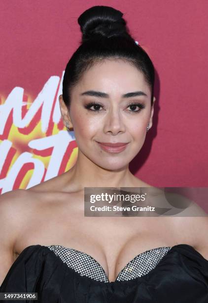 Aimee Garcia arrives at the Los Angeles Special Screening Of Searchlight Pictures' "Flamin' Hot" at Hollywood Post 43 - American Legion on June 09,...