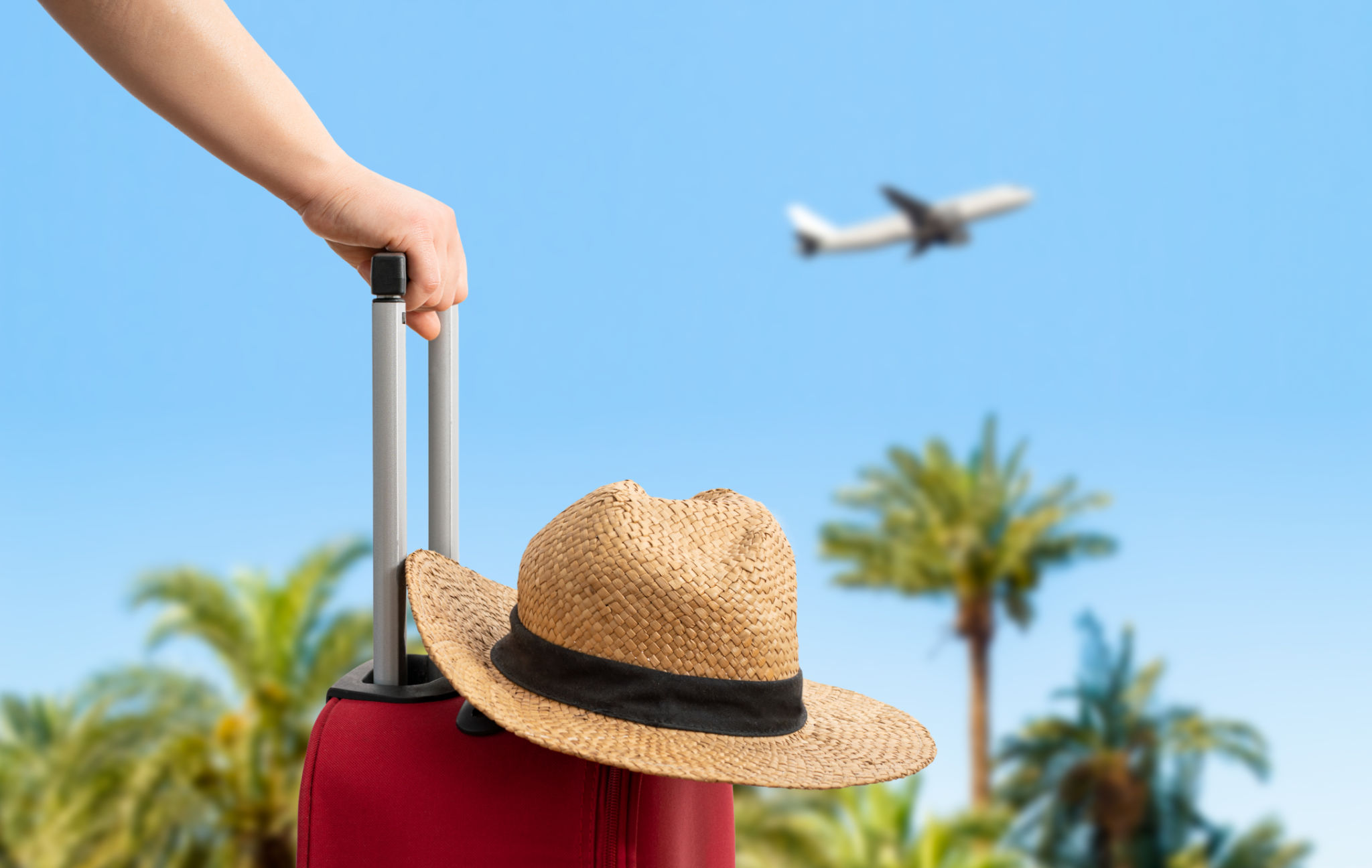 travelers with bags