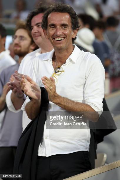 Alexandre Bompard attends the 2023 French Open at Roland Garros on June 09, 2023 in Paris, France.