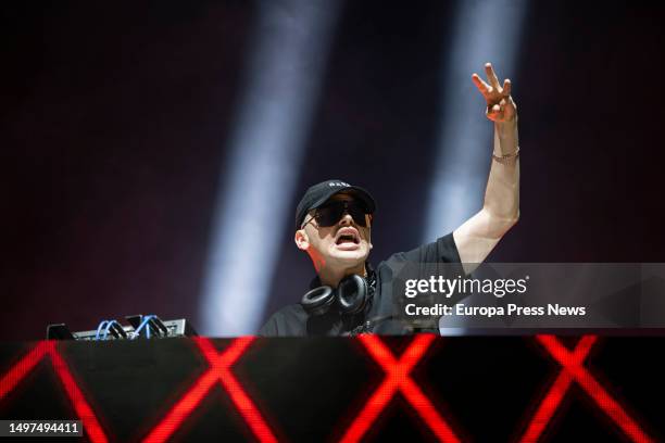 Bizzarp Singer The producer and DJ Bizarrap during a performance at the Share... News ...
