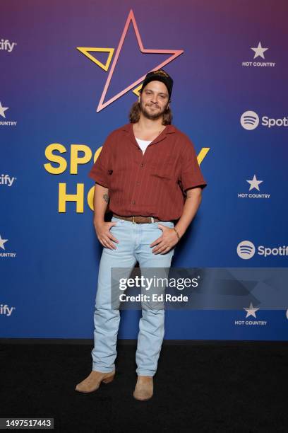 Luke Grimes visits Spotify House during CMA Fest 2023 - Day 3 at Ole Red on June 10, 2023 in Nashville, Tennessee.