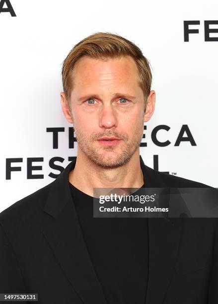 Alexander Skarsgård attends "Eric LaRue" premiere during the 2023 Tribeca Festivalat SVA Theatre on June 10, 2023 in New York City.