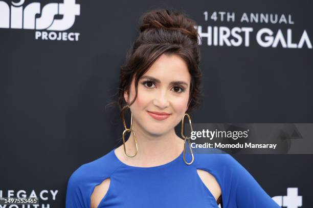 Laura Marano attends The Thirst Project's 14th annual Thirst Gala at Paramount Pictures Studios on June 10, 2023 in Los Angeles, California.