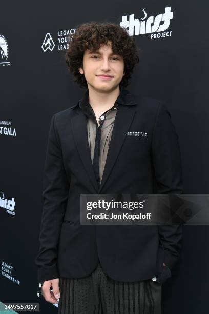 August Maturo attends the 14th Annual Thirst Gala on June 10, 2023 in Los Angeles, California.