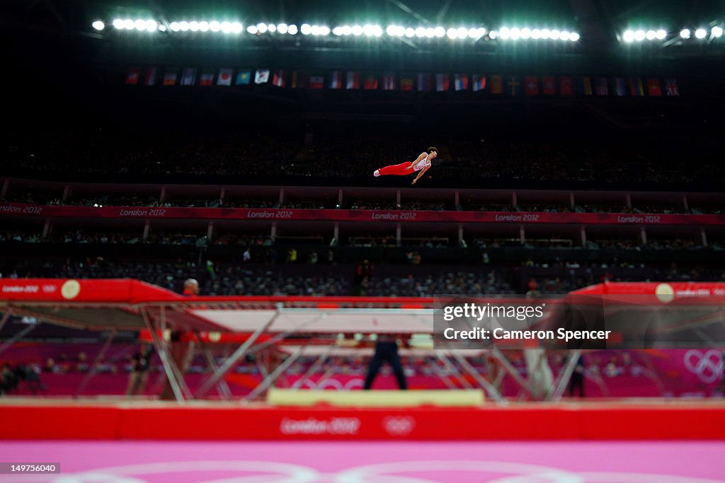 Olympics Day 7 - Gymnastics - Trampoline