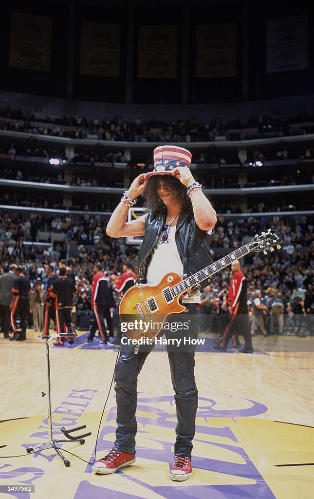 Slash plays for the the NBA fans.