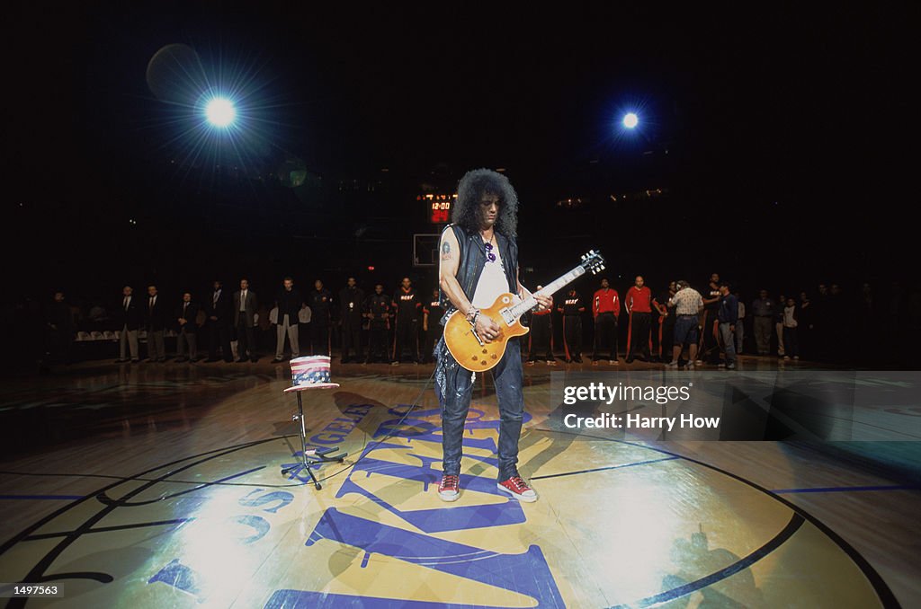 Slash plays for the the NBA fans.