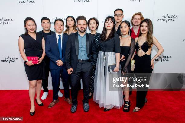 Melody Li, Kahyun Kim, Thomas Shin, Donald Nam, Vahan Bedelian, Joy Sung Kim, Healin Kweon, Andy Wu, Anna lei, Dean Symonds and Tracy Yan attend the...