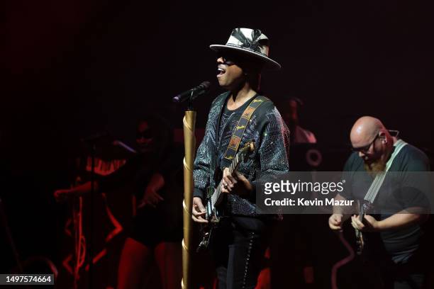 Stokley performs onstage at the Prince Paisley Park Celebration 2023 at Paisley Park on June 10, 2023 in Chanhassen, Minnesota.