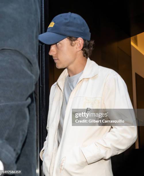 Actor Tom Holland is seen during the 2023 Tribeca Festival at Spring Studios on June 10, 2023 in New York City.