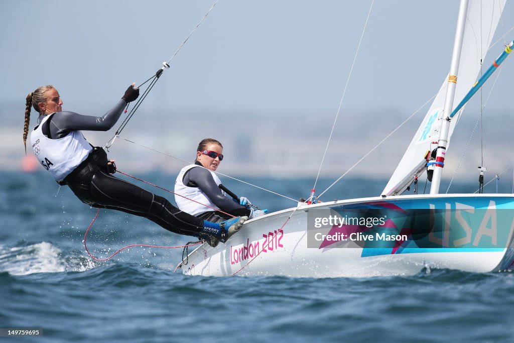 Olympics Day 7 - Sailing - 470 Women's Class