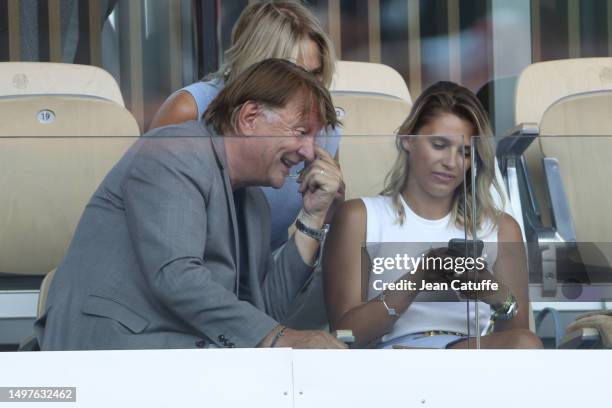 Lionel Chamoulaud attends the 2023 French Open at Roland Garros on June 09, 2023 in Paris, France.