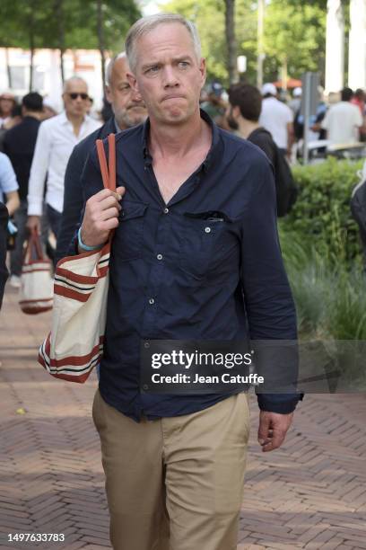 Julien Arnaud attends the 2023 French Open at Roland Garros on June 09, 2023 in Paris, France.