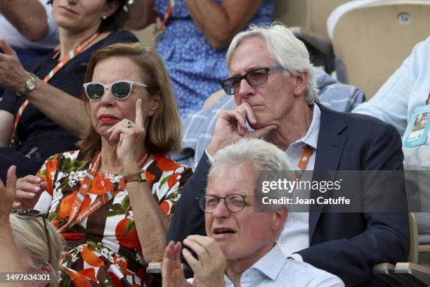 President Brian Hainline attends the 2023 French Open at Roland Garros on June 09, 2023 in Paris, France.