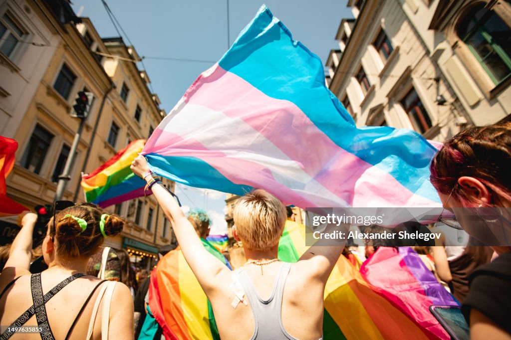 LGBTQIA+ pride in Dresden, Christopher street day in Germany