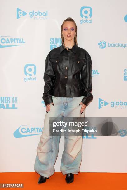 Jess Glynne attends the Capital Summertime Ball 2023 at Wembley Stadium on June 11, 2023 in London, England.