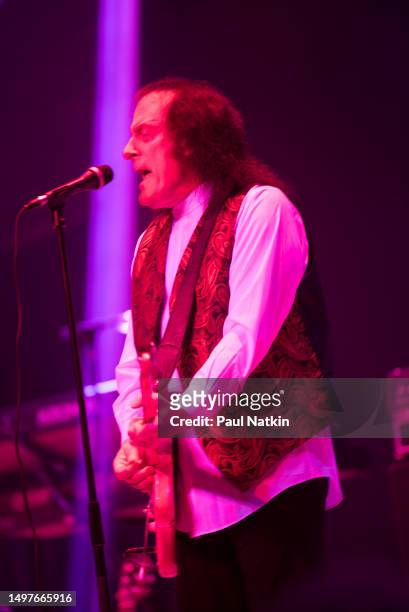 American singer Tommy James at the Des Plaines Theater in Des Plaines,, Illinois, May 14 2023.
