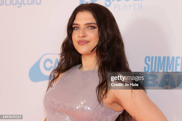 Mae Muller attends the Capital Summertime Ball 2023 Arrivals at Wembley Stadium on June 11, 2023 in London, England.