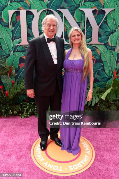 Stewart F. Lane and Bonnie Comley attend The 76th Annual Tony Awards at United Palace Theater on June 11, 2023 in New York City.