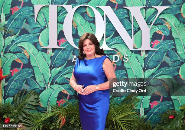 Broadway League President Charlotte St. Martin attends The 76th Annual Tony Awards at United Palace Theater on June 11, 2023 in New York City.
