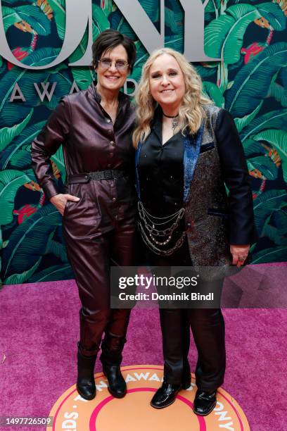 Linda Wallem and Melissa Etheridge attend The 76th Annual Tony Awards at United Palace Theater on June 11, 2023 in New York City.