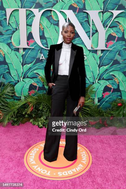 Lupita Nyong'o attends The 76th Annual Tony Awards at United Palace Theater on June 11, 2023 in New York City.