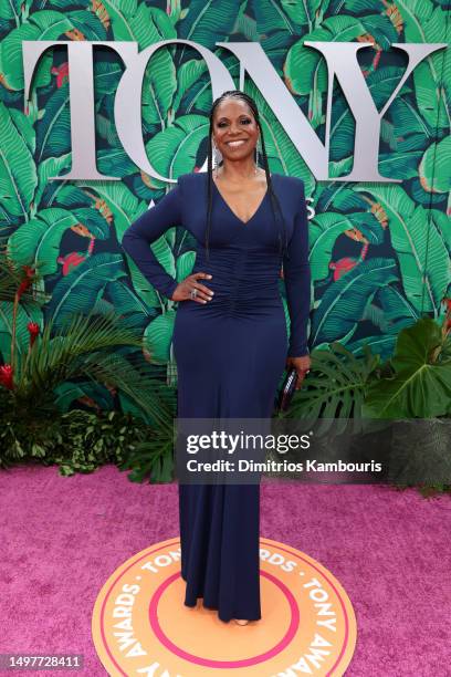 Audra McDonald attends The 76th Annual Tony Awards at United Palace Theater on June 11, 2023 in New York City.