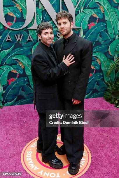 Noah Galvin and Ben Platt attend The 76th Annual Tony Awards at United Palace Theater on June 11, 2023 in New York City.