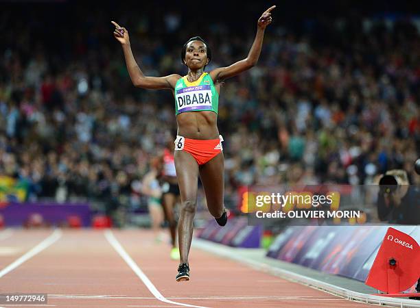 Dibaba Runner Tirunesh Dibaba 10 000 Metres Photos and Premium High Res Pictures ...