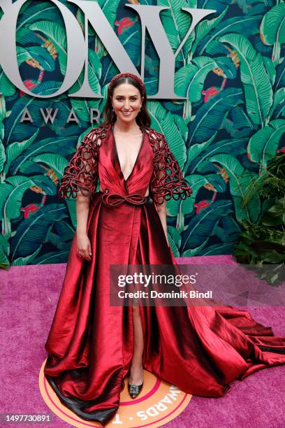 Sara Bareilles attends The 76th Annual Tony Awards at United Palace Theater on June 11, 2023 in New York City.