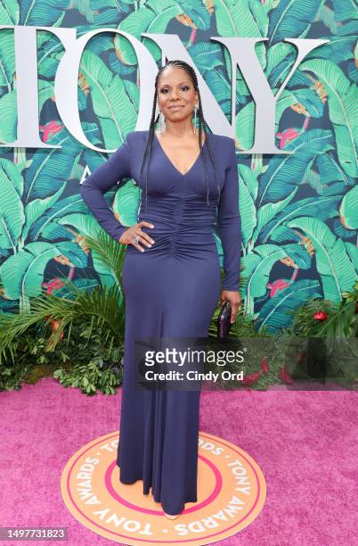 Audra McDonald attends The 76th Annual Tony Awards at United Palace Theater on June 11, 2023 in New York City.