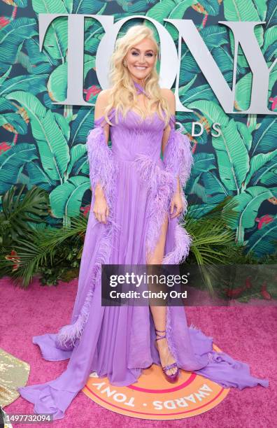 Betsy Wolfe attends The 76th Annual Tony Awards at United Palace Theater on June 11, 2023 in New York City.