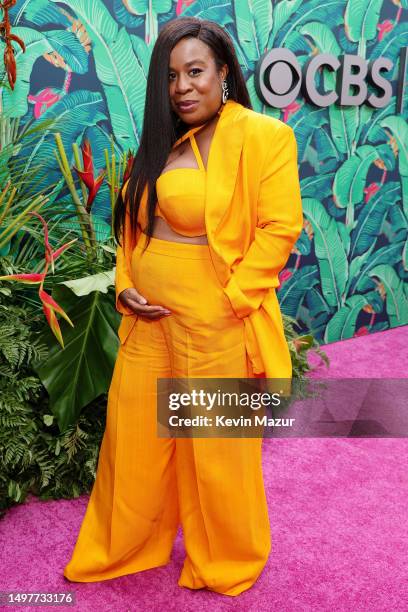 Uzo Aduba attends The 76th Annual Tony Awards at United Palace Theater on June 11, 2023 in New York City.