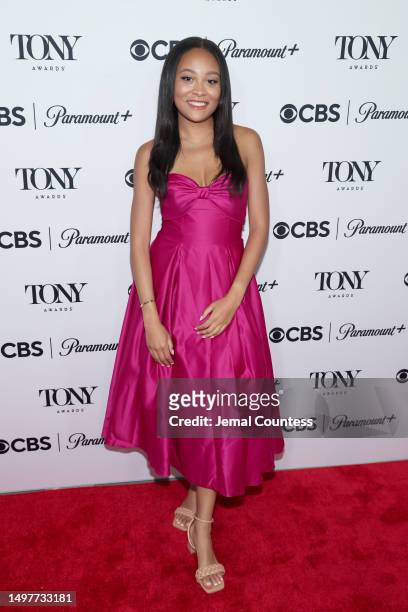 Gabby Gardner poses in the press room during The 76th Annual Tony Awards at Radio Hotel on June 11, 2023 in New York City.