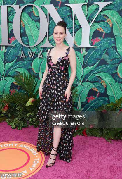 Rachel Brosnahan attends The 76th Annual Tony Awards at United Palace Theater on June 11, 2023 in New York City.