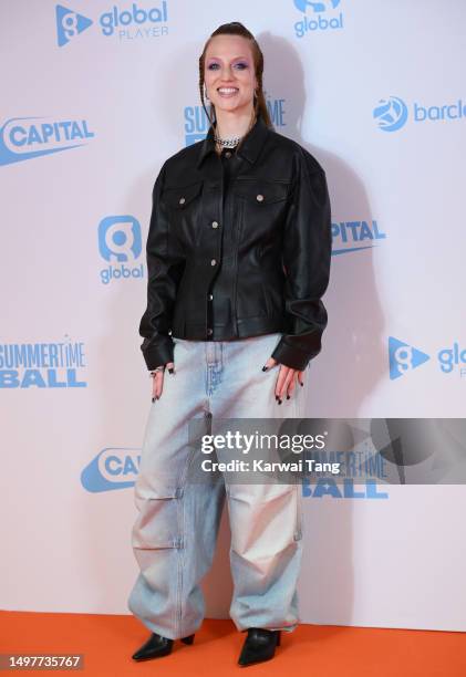 Jess Glynne attends the Capital Summertime Ball 2023 at Wembley Stadium on June 11, 2023 in London, England.